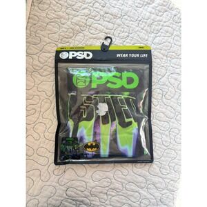 PSD Underwear Mens Joker Twisted Boxer Briefs DC Comics Batman Neon Green Small